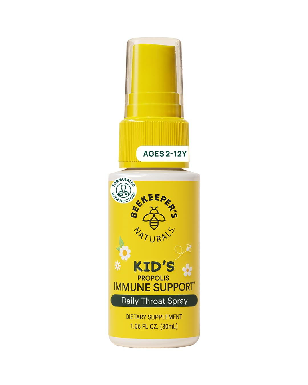Kids Propolis Throat Spray - Natural Immune Support & Sore Throat Relief - by BEEKEEPER'S NATURAL... | Amazon (US)