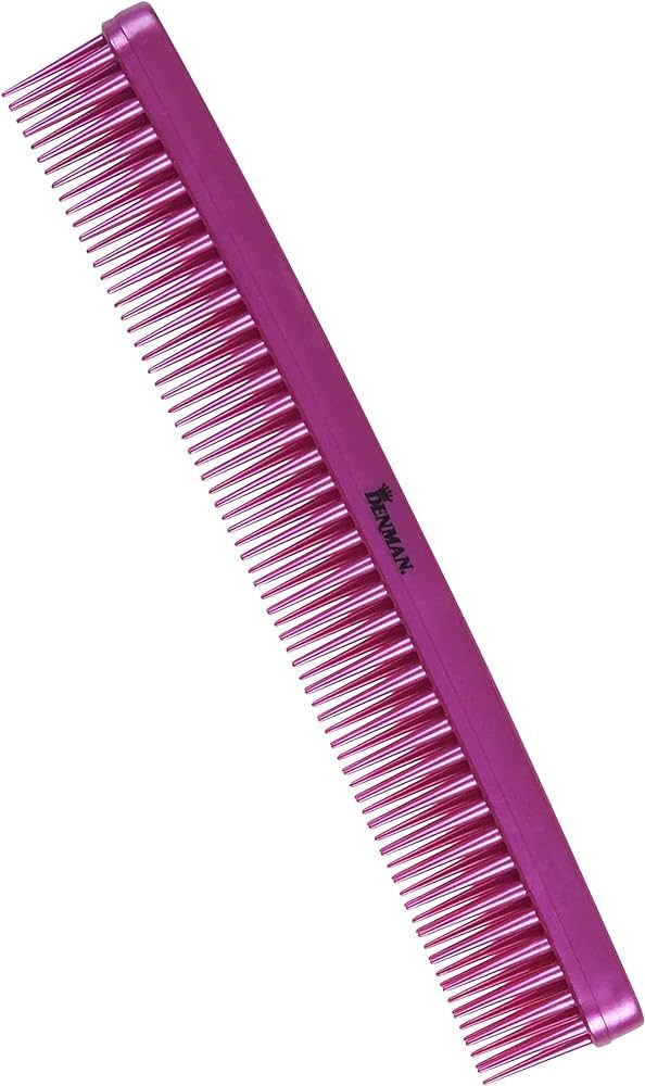 Denman 3 Row Detangle and Tease Styling Comb (PINK) for Wet Detangling, Backcombing and Separatin... | Amazon (US)