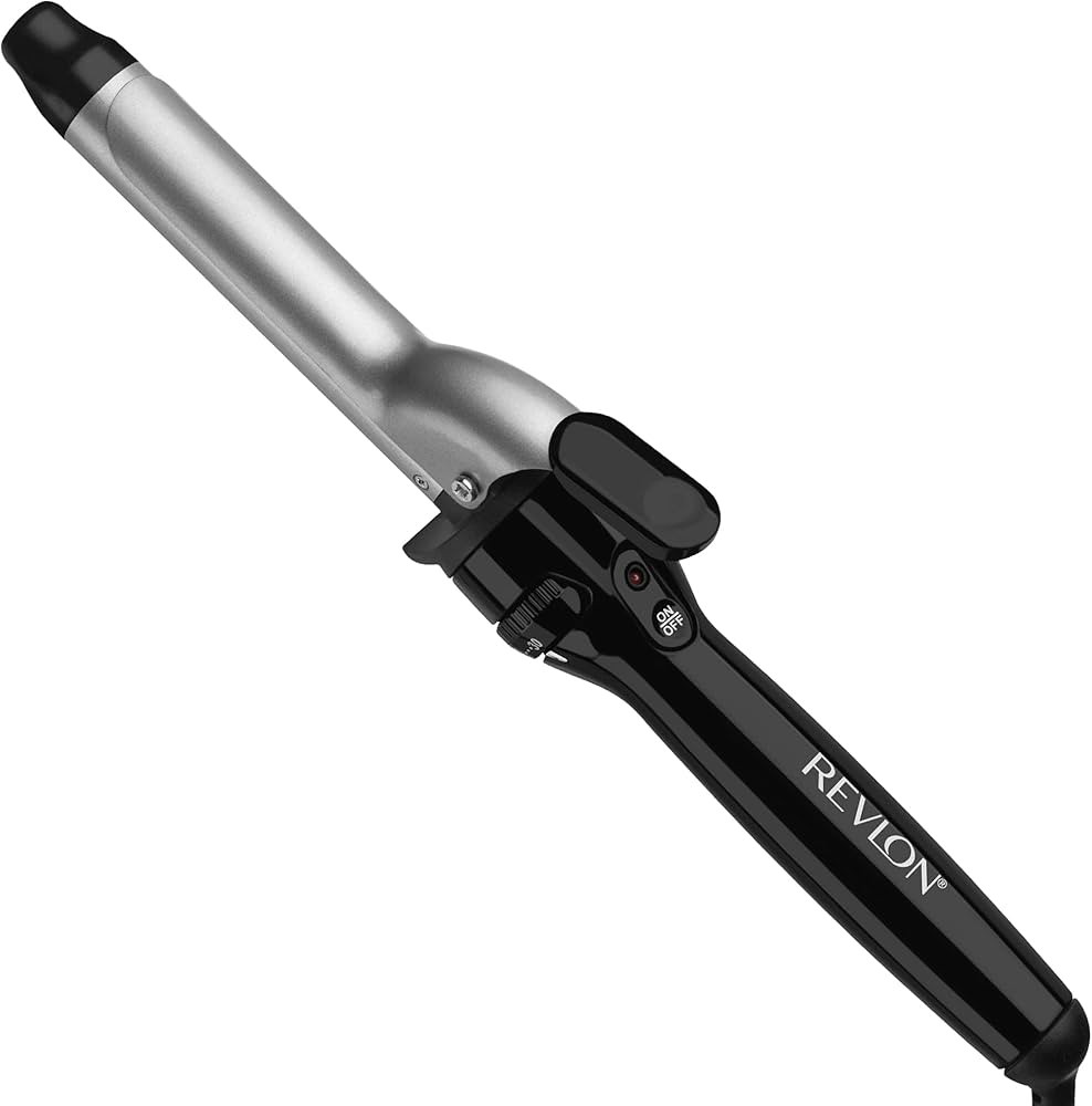 Revlon Perfect Heat Triple Ceramic Curling Iron | For Silky Smooth Medium Curls (1 in) | Amazon (US)