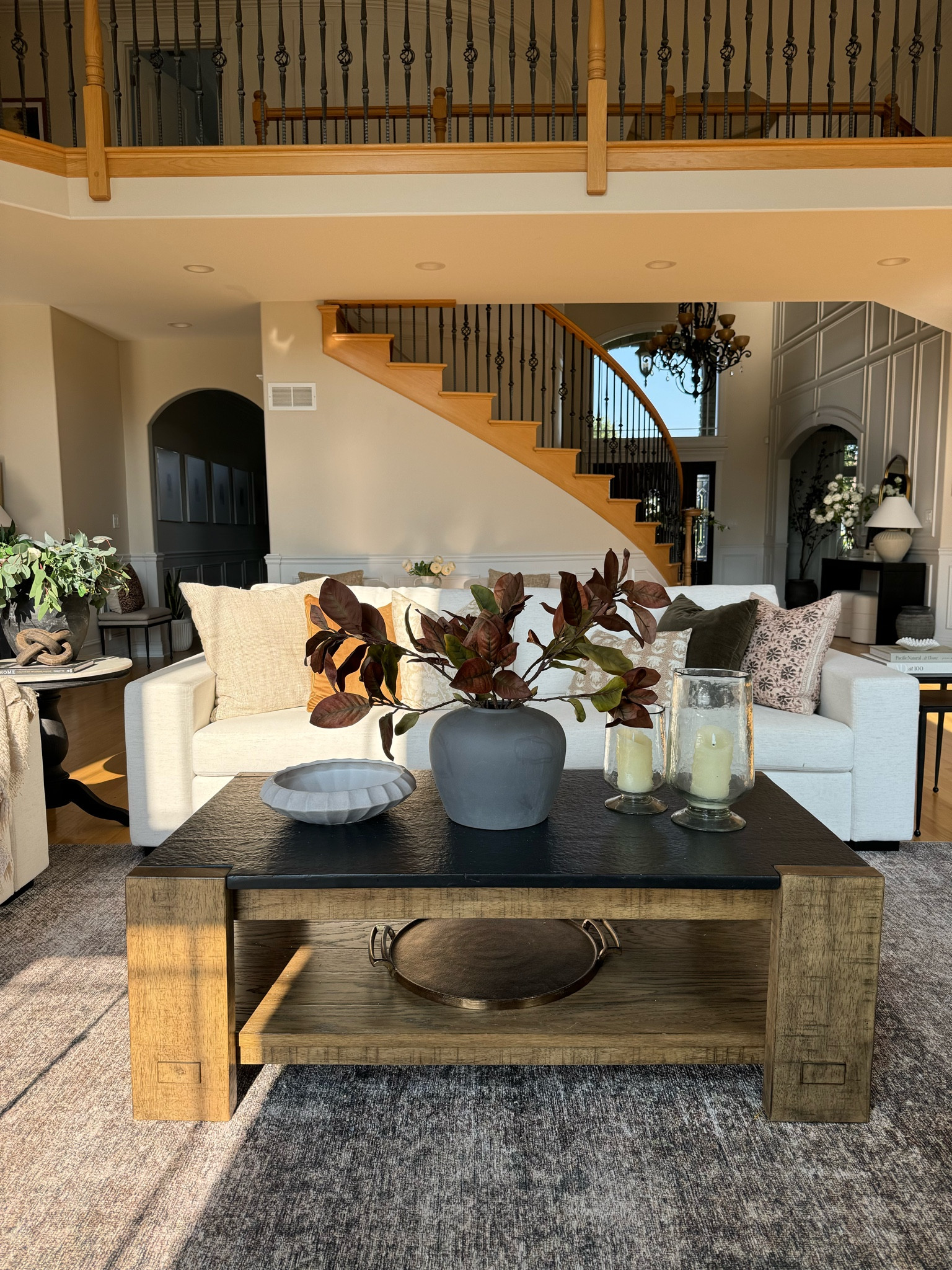 Obsessed with these fall stems in my Great room! They are so beautiful and substantial!

Coffee table styling, coffee table, living room, fall decor, fall flowers, fall coffee table styling, home decor, 

#LTKHome #LTKStyleTip #LTKSeasonal