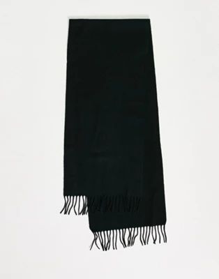 Only & Sons wool mix scarf in black | ASOS | ASOS (Global)