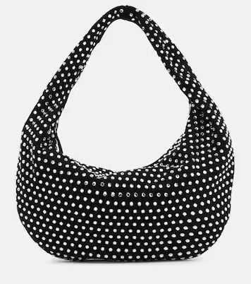 Olivia Medium embellished suede shoulder bag | Mytheresa (US/CA)