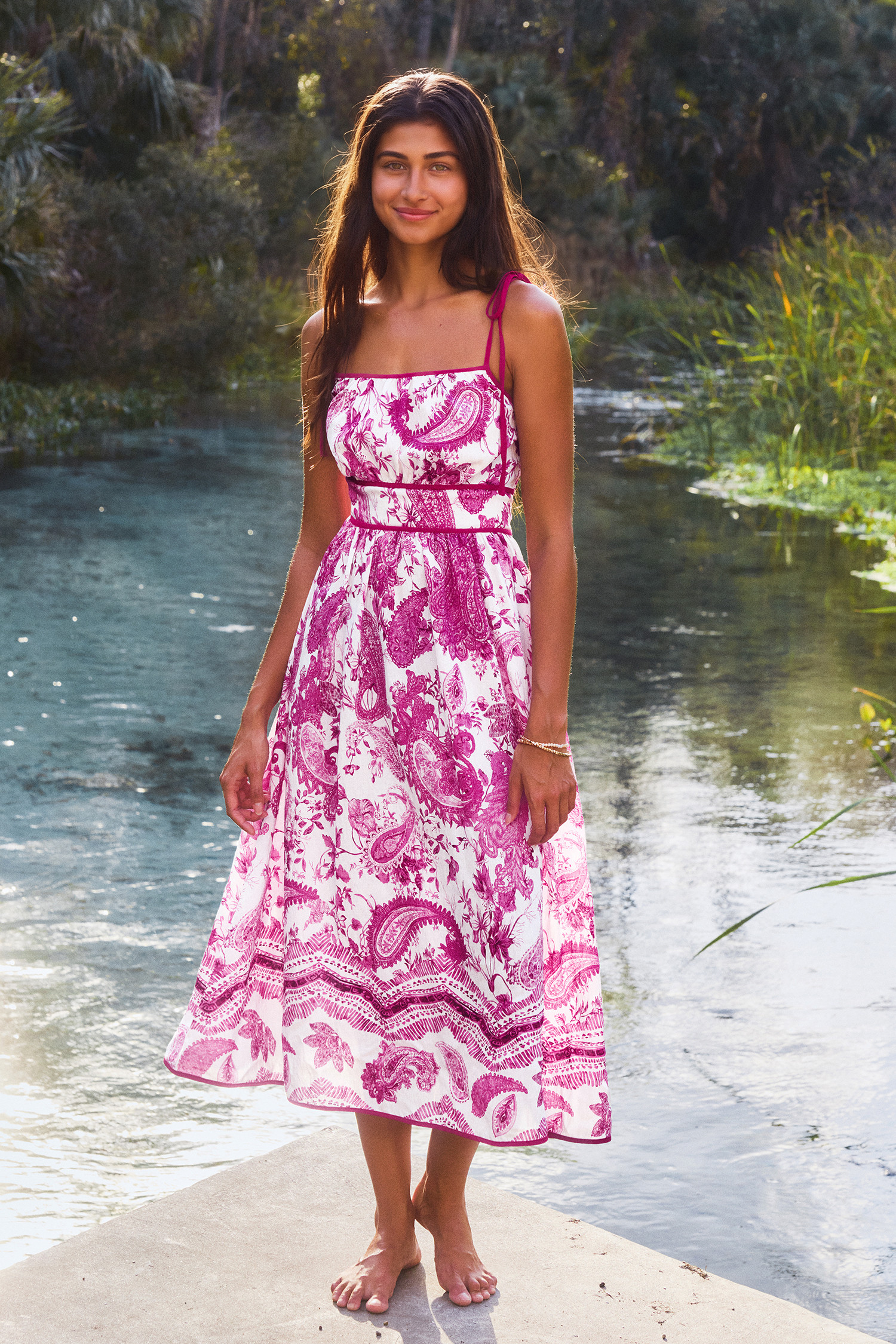 Night Show Paisley Midi Dress | Cupshe US