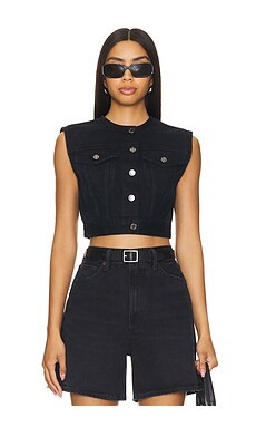 AGOLDE Leo Vest in Smudge from Revolve.com | Revolve Clothing (Global)