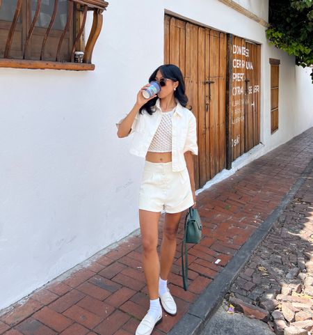 SPRING SUMMER OUFIT / crochet, white outfit, minimal style, casual chic look, outfit inspo, monochrome, vacation outfit

#LTKSeasonal #LTKtravel #LTKstyletip