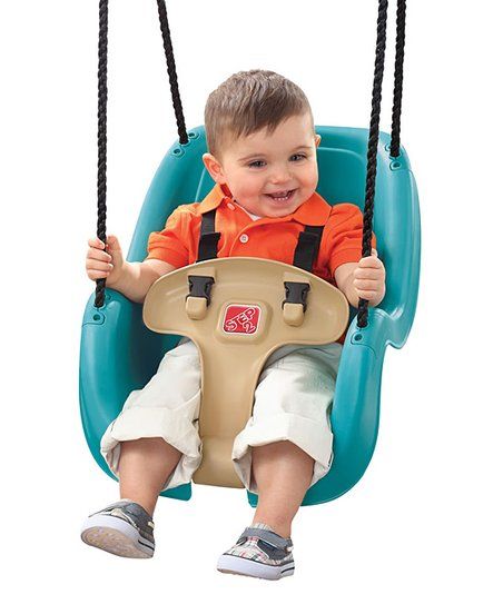 Turquoise Infant to Toddler Swing | Zulily
