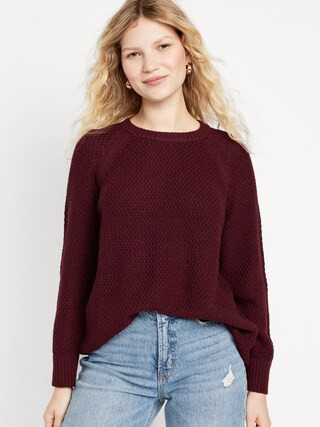 Textured Pullover Tunic Sweater for Women | Old Navy (US)