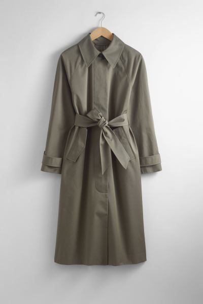 Single-Breasted Trench Coat | H&M (UK, MY, IN, SG, PH, TW, HK)