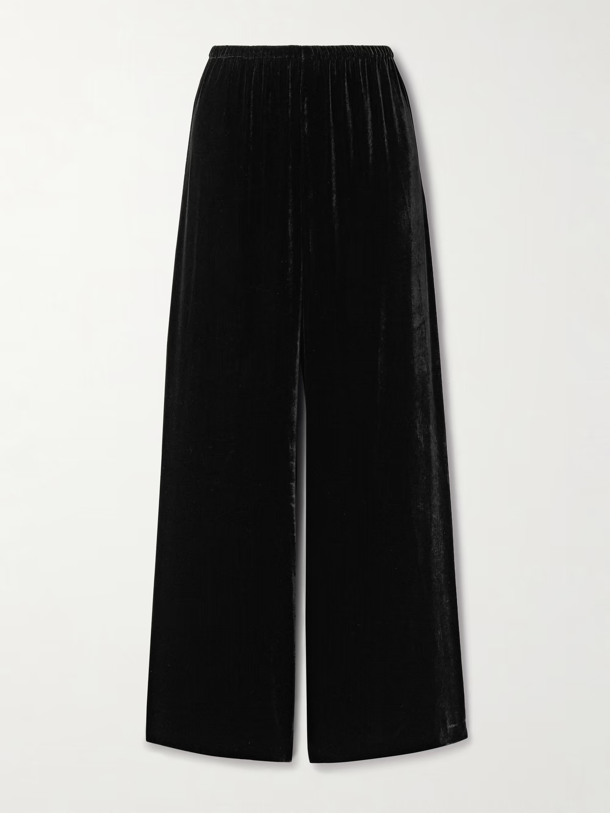 Velvet wide-leg pants | NET-A-PORTER (UK & EU)