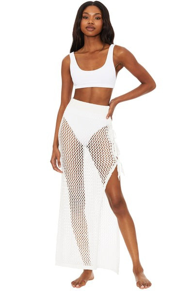 Deborah Skirt White | Beach Riot