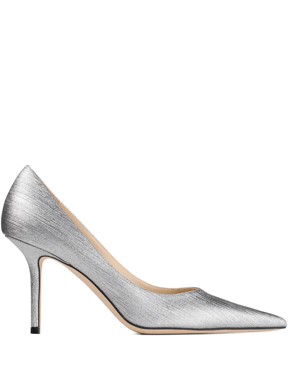 Jimmy Choo 85mm Love Pumps | Silver | FARFETCH | Farfetch Global