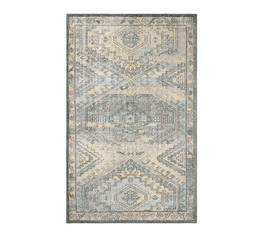 Melba Hand-Knotted Performance Rug | Pottery Barn (US)