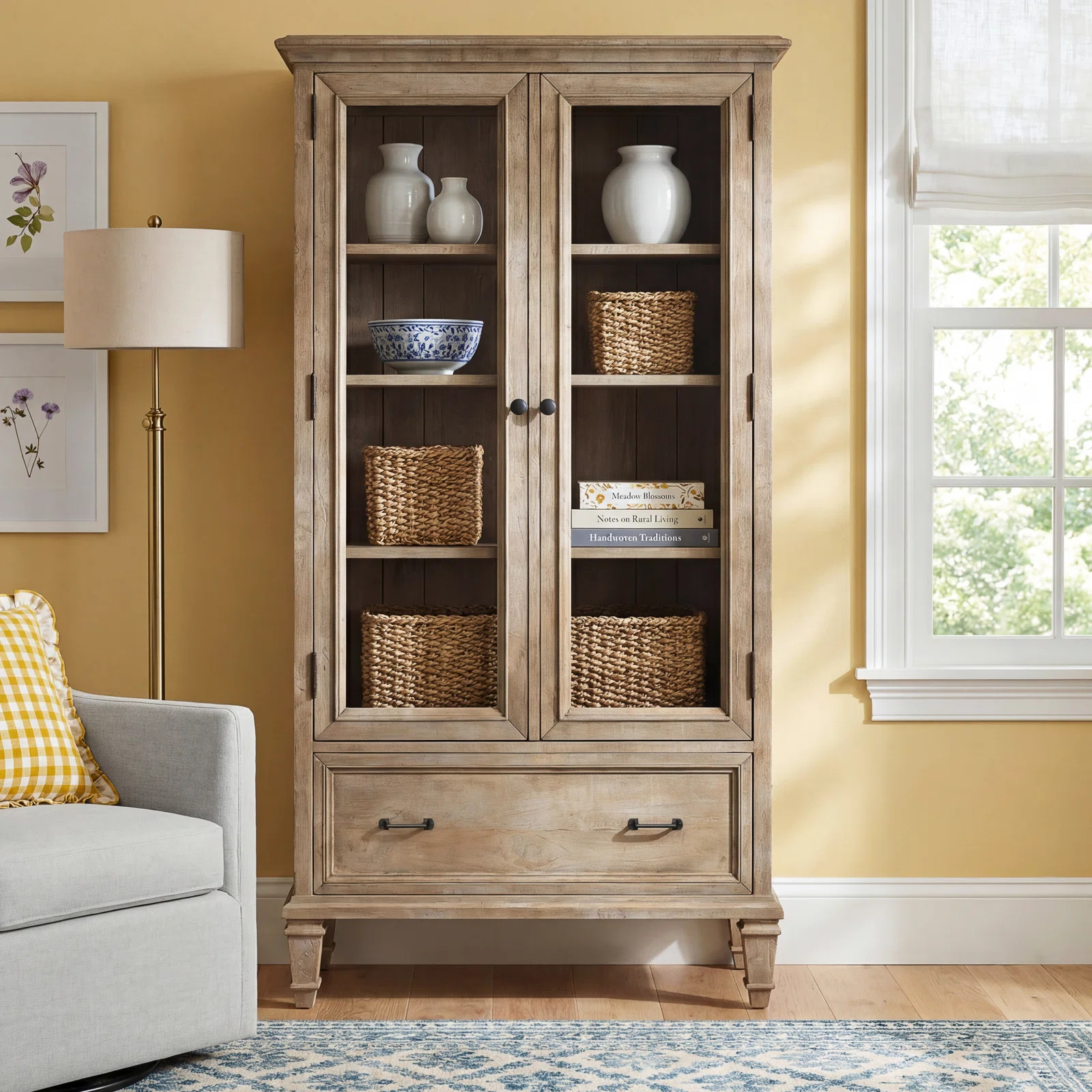 Kerey Storage Bookcase | Birch Lane