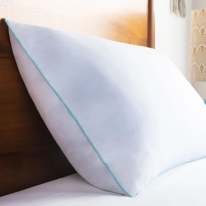 Encased Cooling Shredded Memory Foam Medium Support Pillow | Wayfair North America