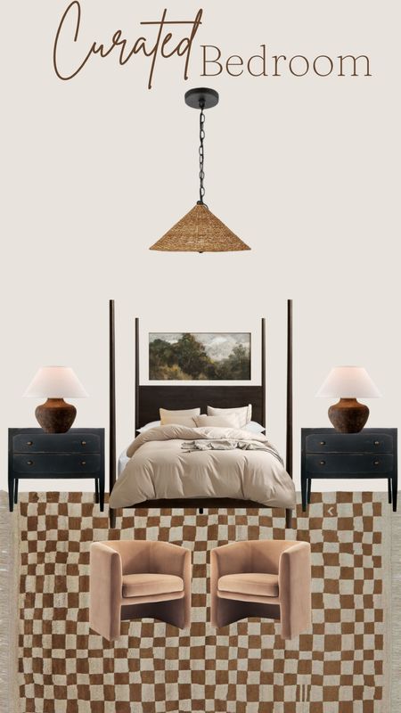 Curated bedroom, Lulu and Georgia rug, home decor, four post bed, table lamp, moody bedroom

#LTKhome #LTKstyletip #LTKFind