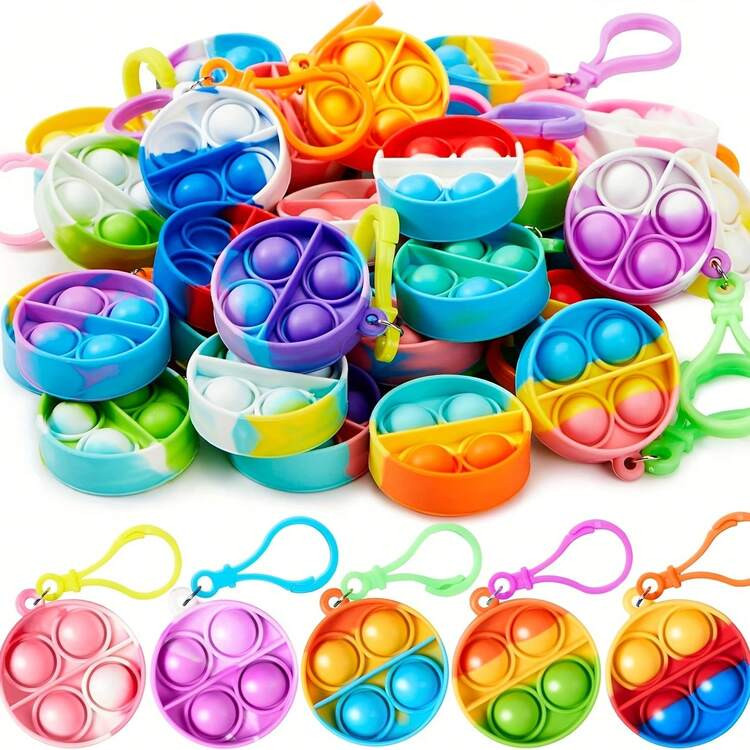 10/20/30pcs Party Favors Toys, Including Stretchy Toys And Mini Squeeze Bubble Toys, Suitable For... | SHEIN