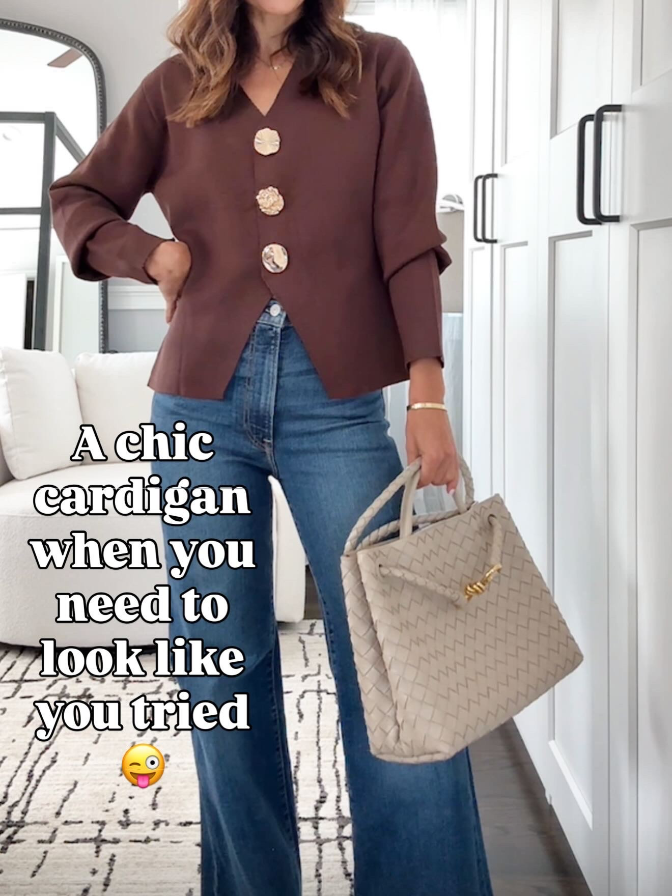 The chicest cardigan when you want to look like you tried 😌
Such a flattering fit and perfect with denim!

#LTKGiftGuide #LTKOver40 #LTKHoliday