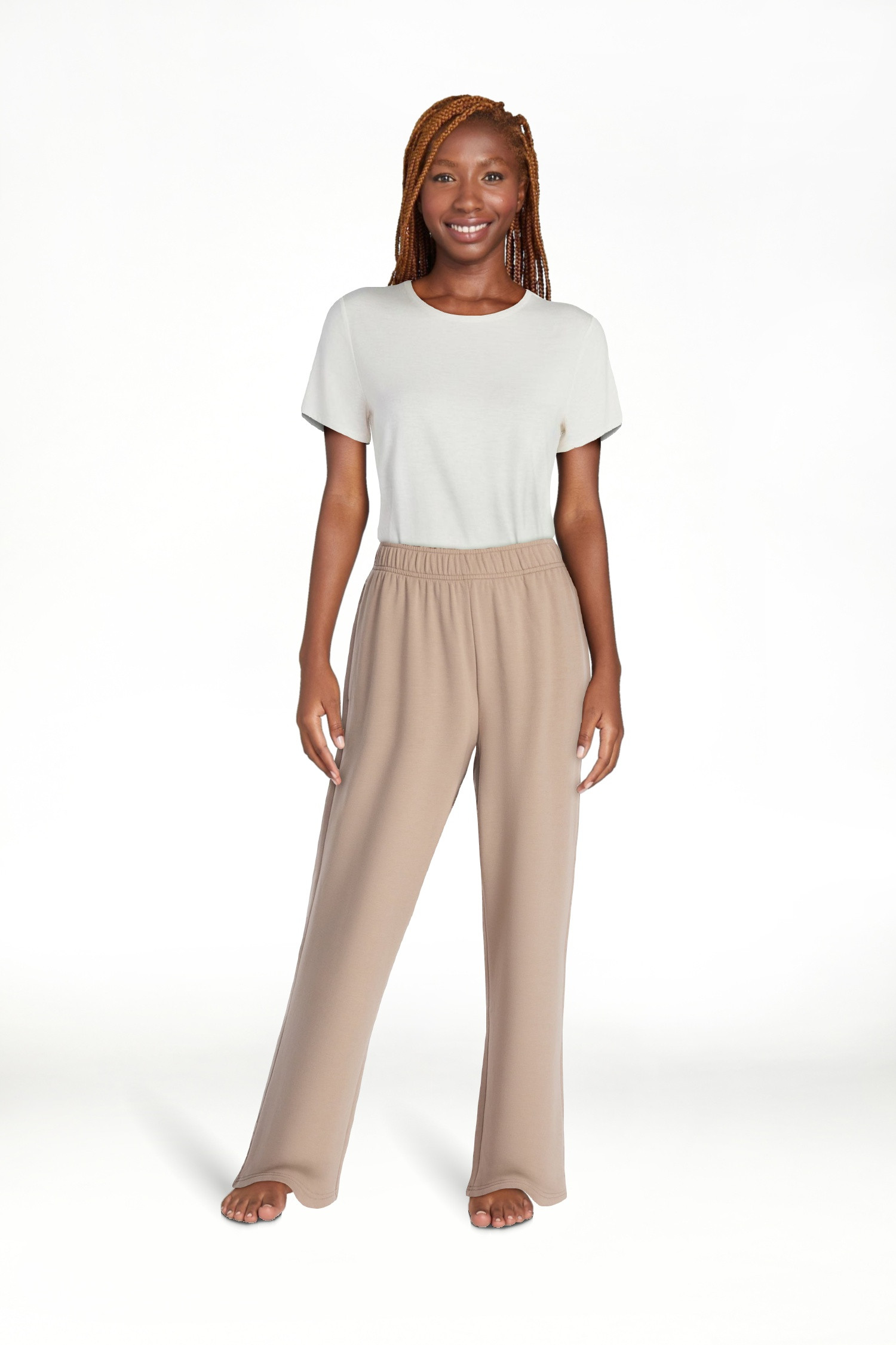 Women’s Halloween Printed Foldover Waistband French Terry Lounge Pants, 29" Inseam, Sizes XS–... | Walmart (US)