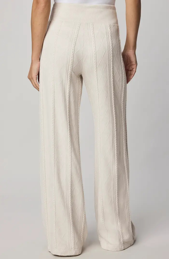 Cable Drawstring Wide Leg Pants | Nordstrom