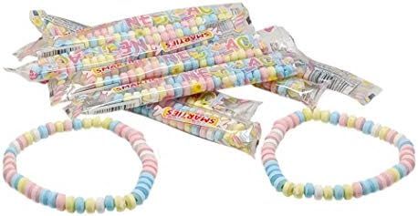 Smarties Candy Necklace - 25ct in Resealable Standup Candy Bag - Individually Wrapped - Classic F... | Amazon (US)