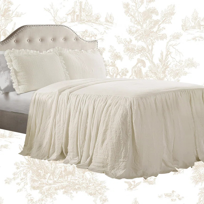 Lewis Microfiber Coverlet / Bedspread Set | Wayfair North America