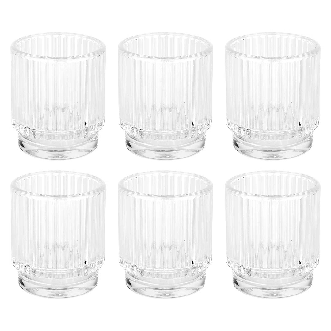 2.25'' H Glass Tabletop Votive Holder | Wayfair North America
