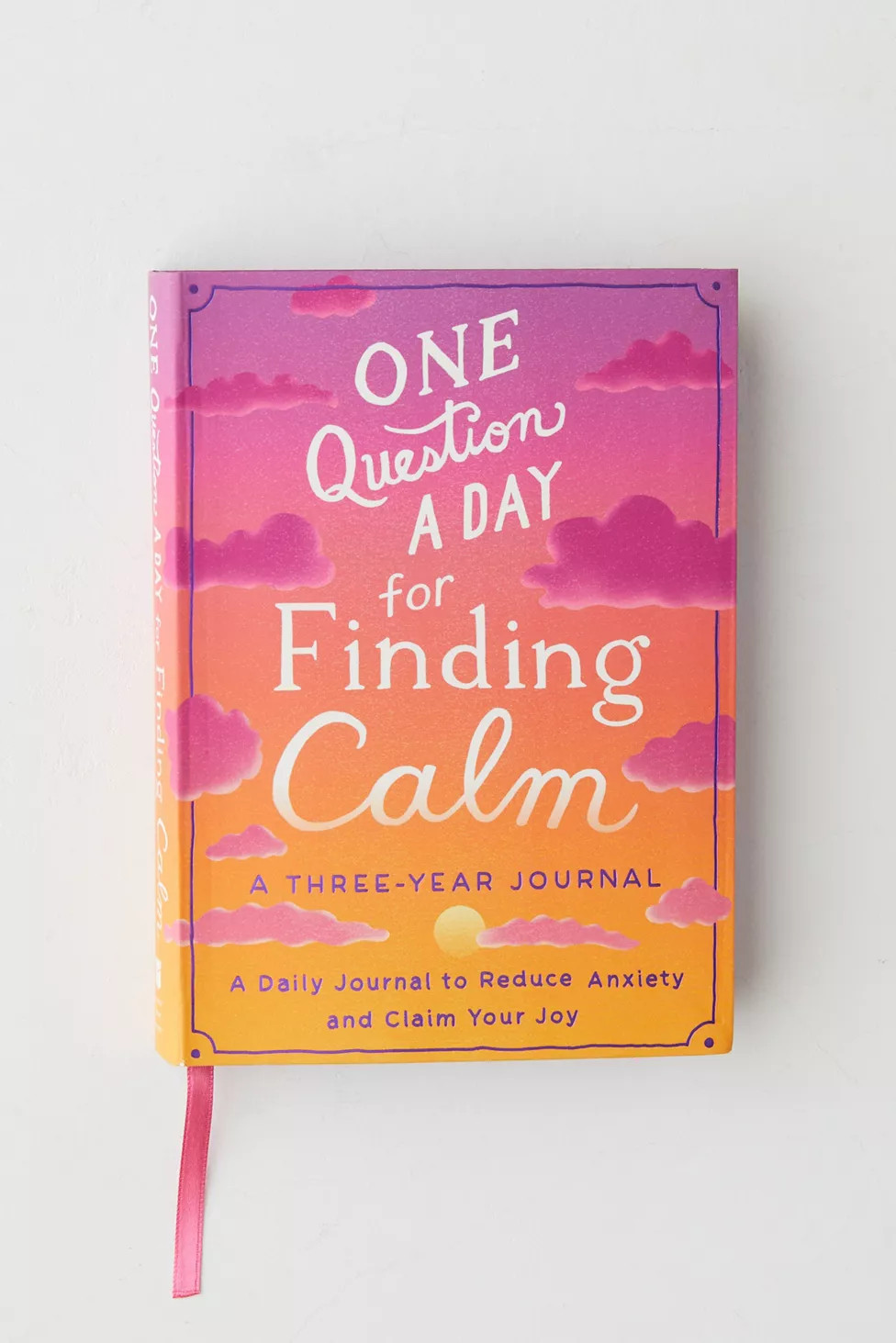 One Question A Day For Finding Calm: A Three-Year Journal By Aimee Chase | Urban Outfitters (US and RoW)