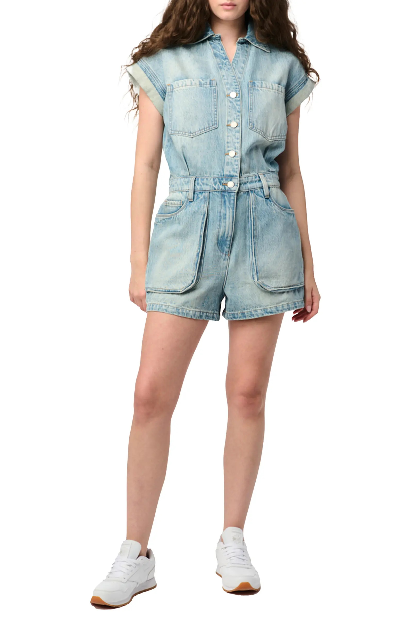 Denim Romper | Nordstrom