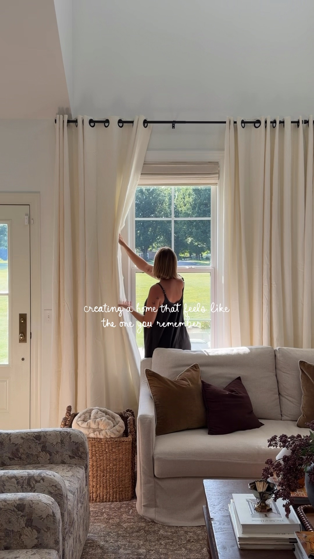 Loving these affordable curtains from Quince. They are in the color ivory in light filtering.

#LTKSeasonal #LTKHome