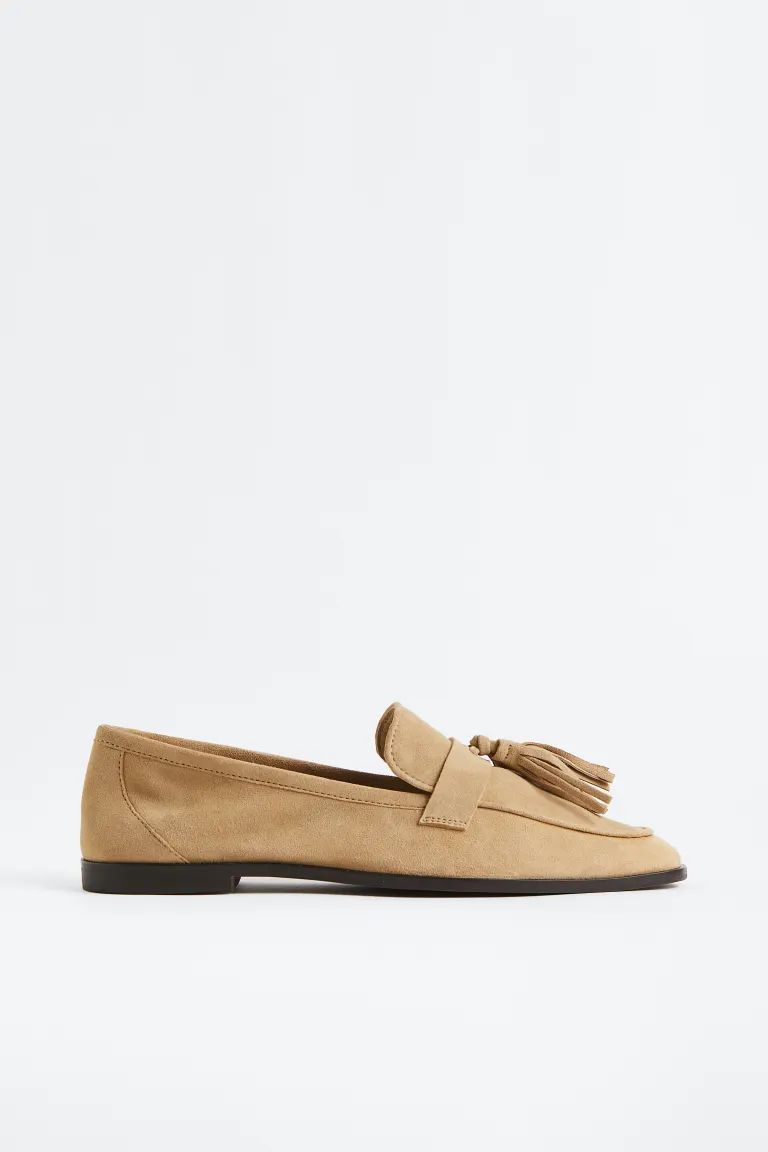 Tasseled Suede Loafers | H&M (US)