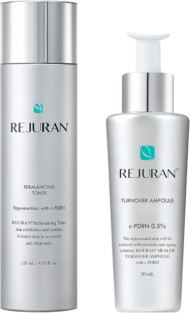 REJURAN® Turnover Ampoule 1.01 fl oz & Rebalancing Toner 4.05 fl oz - c-PDRN® - Anti-Aging Face... | Amazon (US)