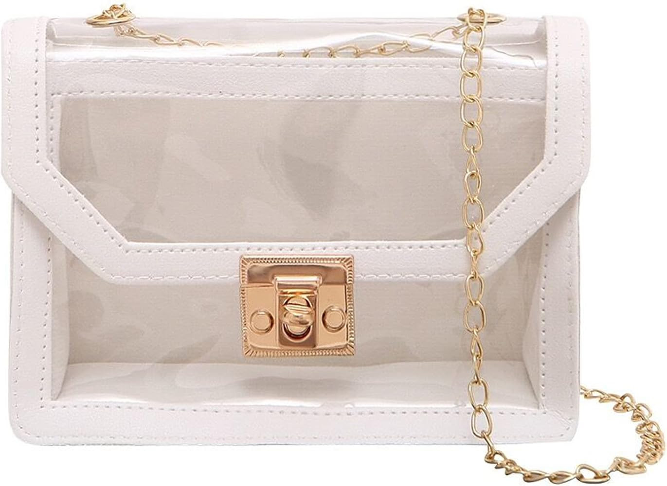 Clear Bag Stadium Approved, Clear Purses for Women, See Through Crossbody Bag for Concert & Sport... | Amazon (US)