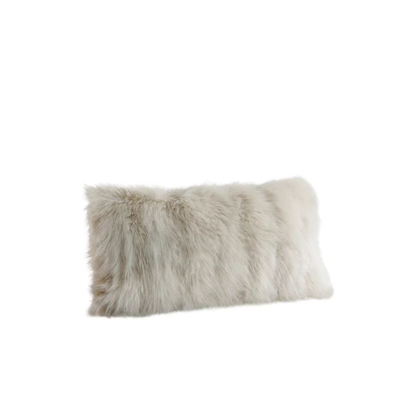 Limited Edition Faux Fur Pillow Cape Fox | Wayfair North America