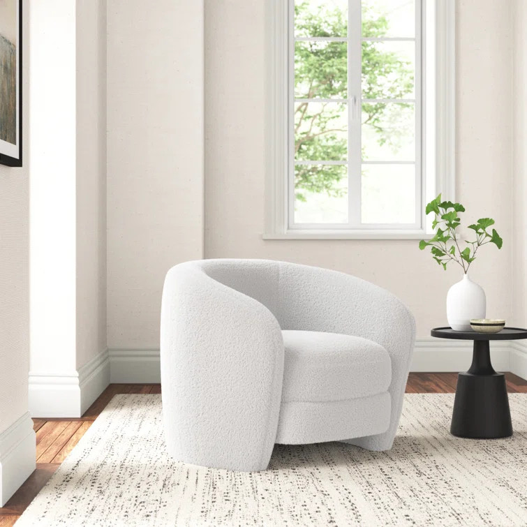 Kaminsky 33.1'' Wide Barrel Chair | Wayfair North America
