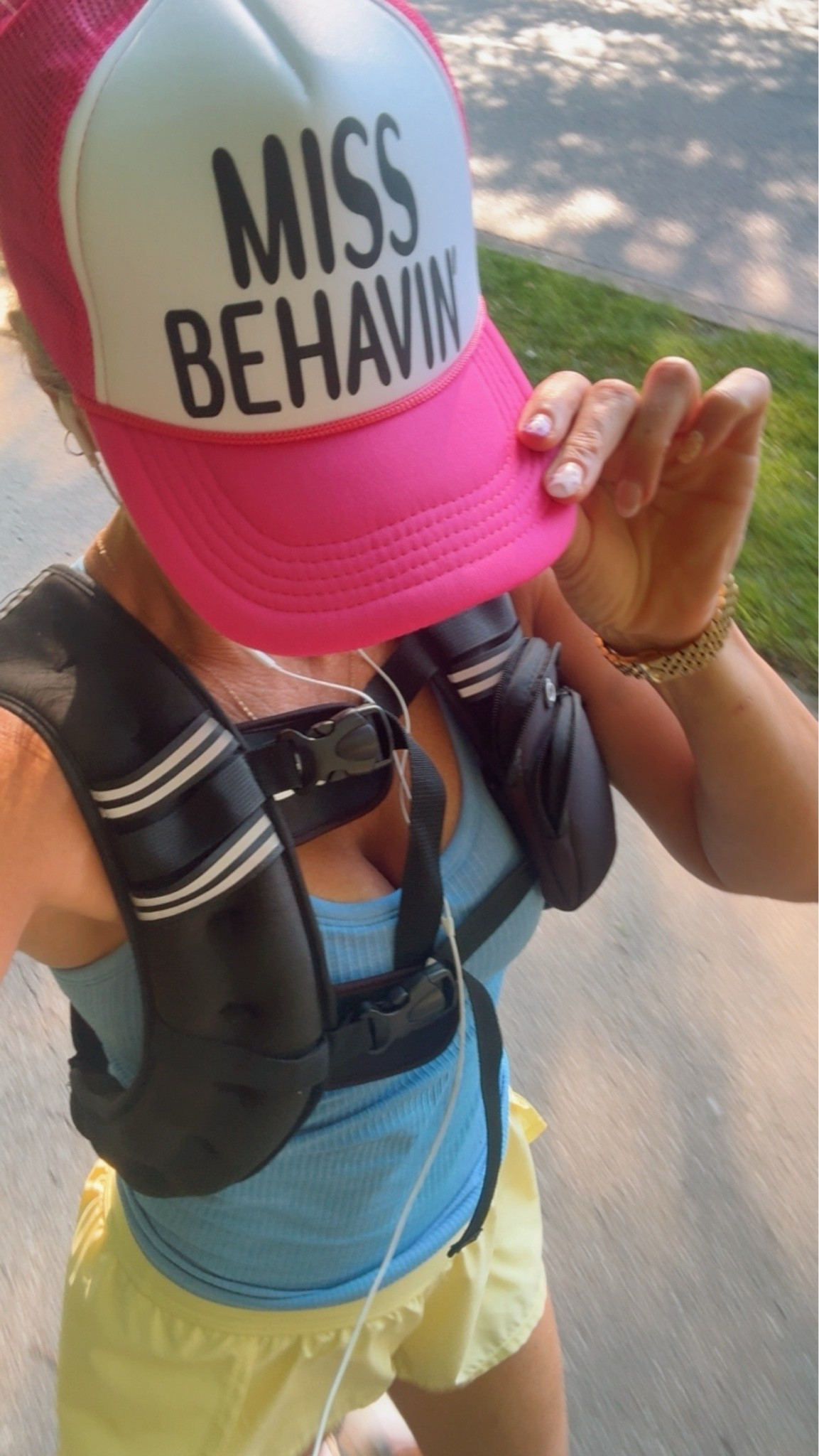 MISS BEHAVIN’ 💖

Just a girl trying to stay healthy… but causing a little trouble along the way. 😏👟☀️

Miles walked: ✅
Mind cleared: ✅
Still a little mischievous: ✅

#MissBehavin #WalkItOut #HotGirlWalk #MomLife #MorningMiles #FitnessJourney #TennesseeLife #Over40AndThriving #WalkingForWellness #EmilyUnscripted

#LTKmorningroutine #LTKfitnessgoals #LTKselfcare