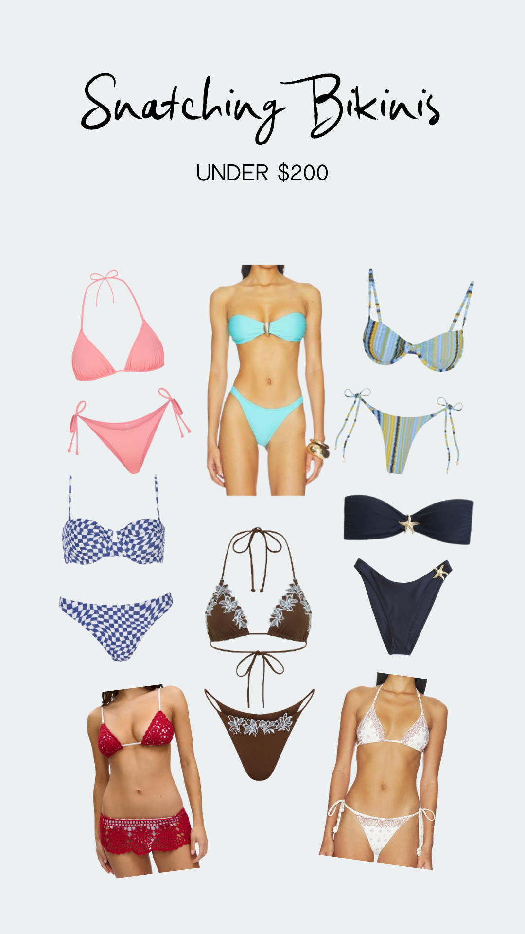 It's bikini szn!! Here are some of my favorites that make me look snatched! 

 #LTKootd #LTKSwim