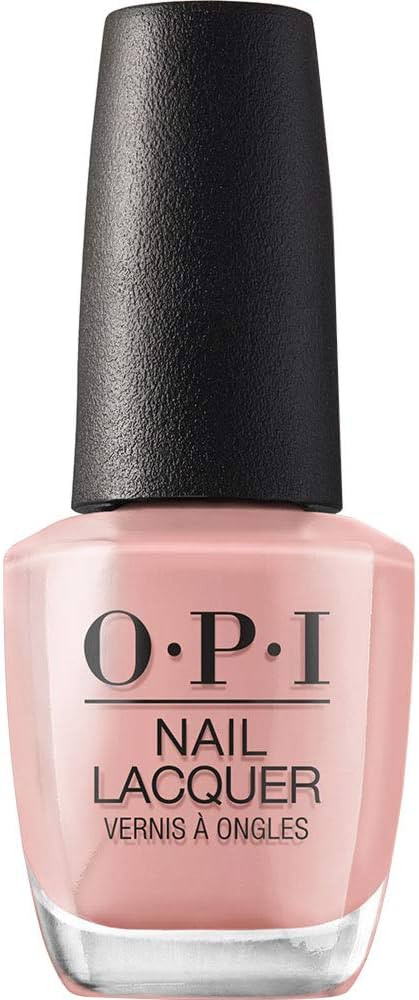 OPI Nail Lacquer Nail Polish | Opaque Dark Nude Crème Chip Resistant Nail Polish | Vegan, Fast D... | Amazon (US)