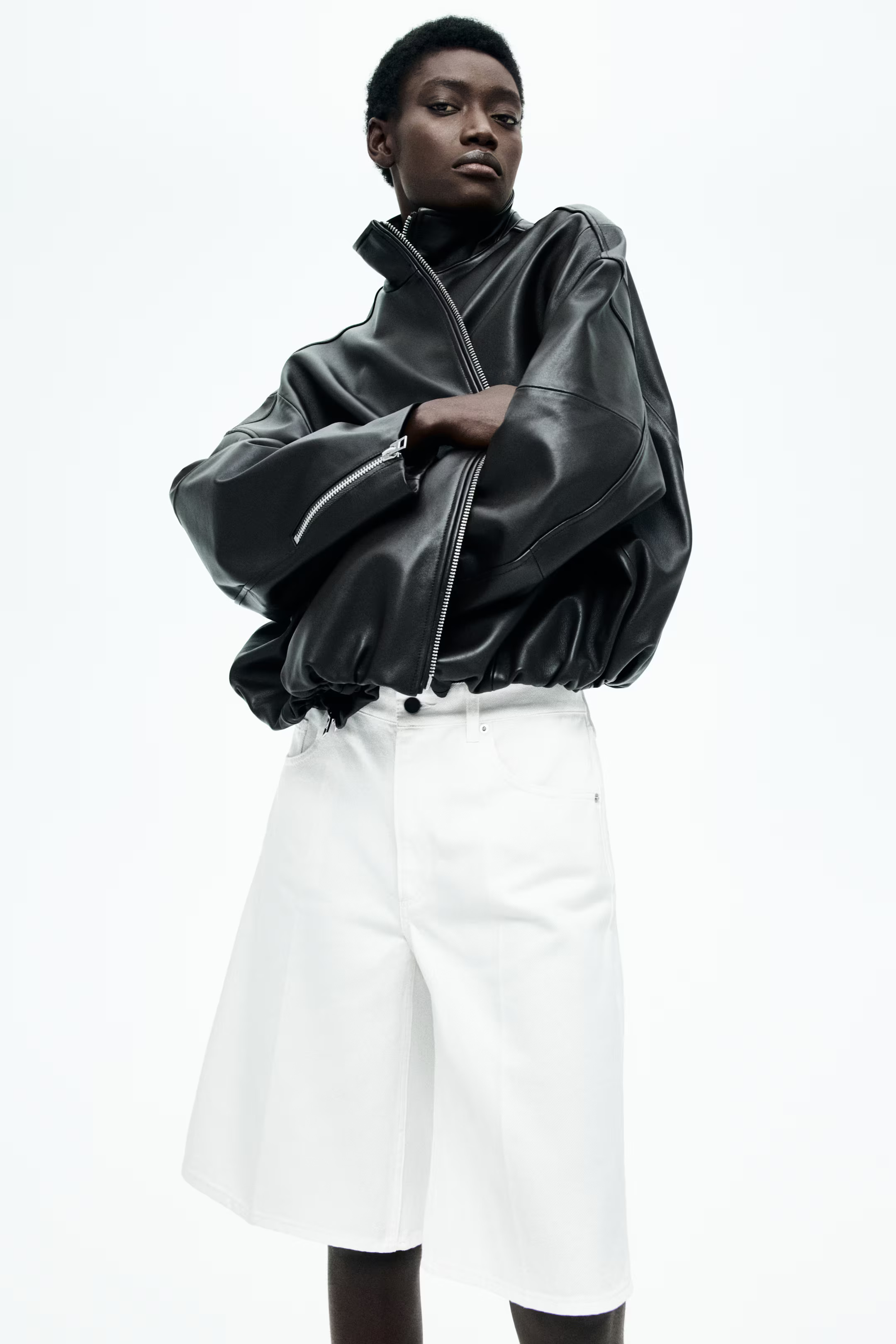 Denim Bermuda Shorts | H&M (US + CA)