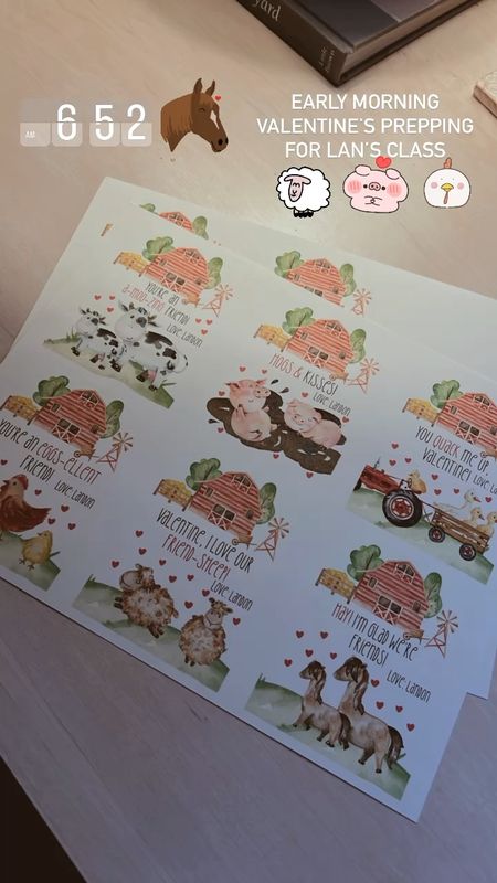 Toddler Farm Valentines 🐖 🐄 🐓 

**for printing I just printed at home on thicker cardstock paper 

#LTKkids #LTKSeasonal
