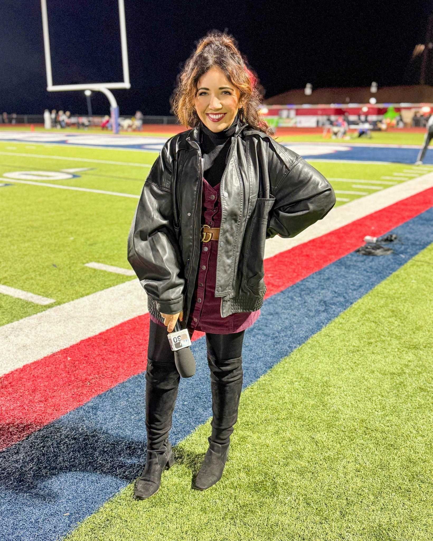 Surprise! We are back this Friday for Friday Night Rivals. We just couldn’t wait for the playoff action to get started 🤩 

Loved wearing a true fall outfit on the sidelines this last Friday!

#LTKWorkwear #LTKShoeCrush #LTKSeasonal