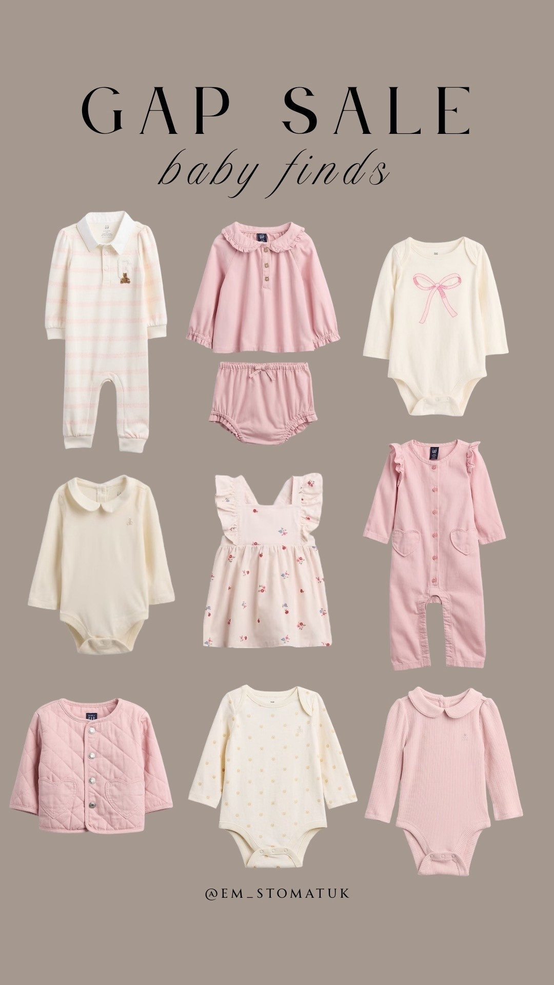 GAP sale baby finds! 

#LTKSaleAlert #LTKKids #LTKBaby