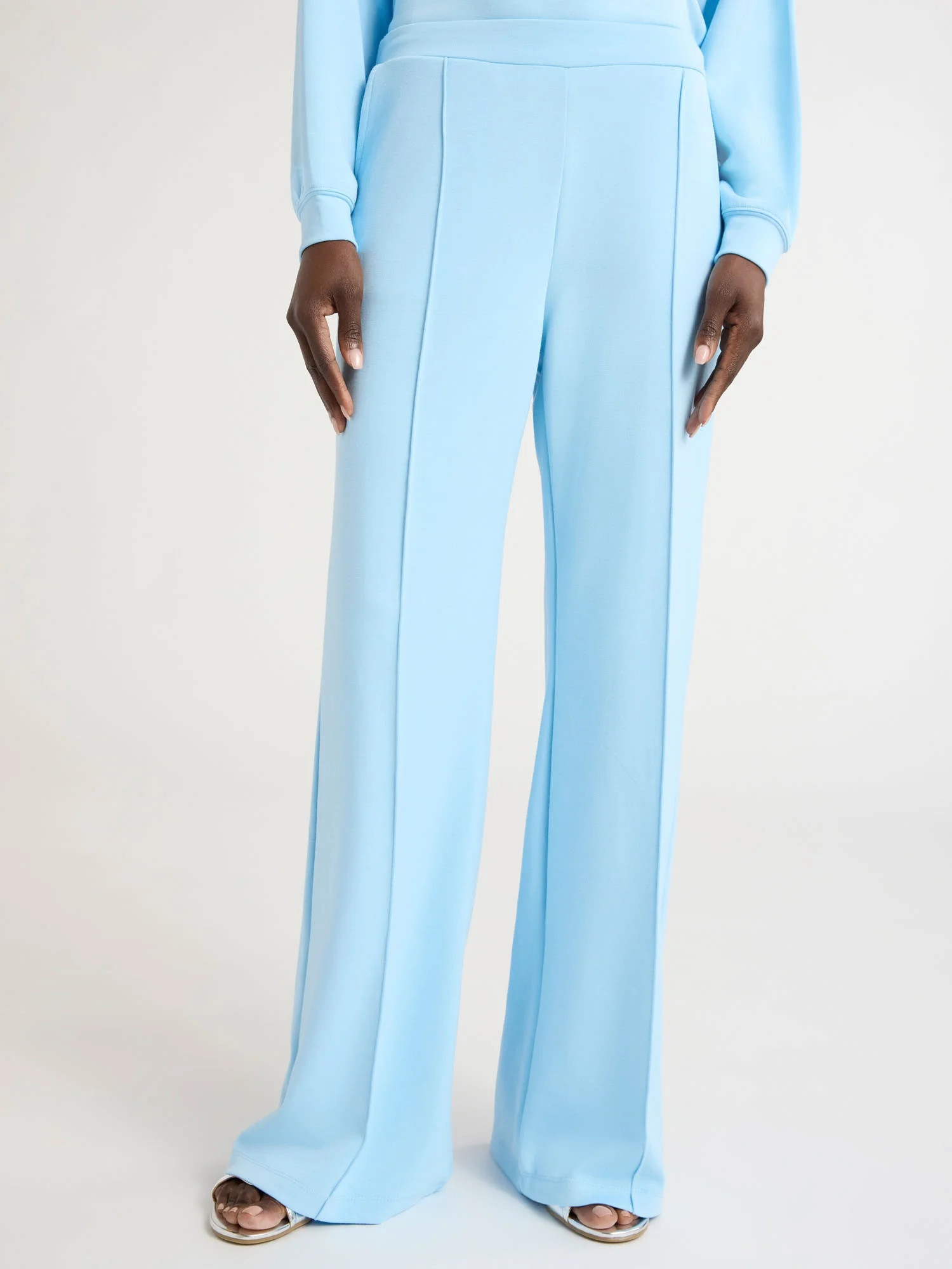 Scoop Women's and Women's Plus Ultimate ScubaKnit Trouser Pants, Sizes XS-4X | Walmart (US)