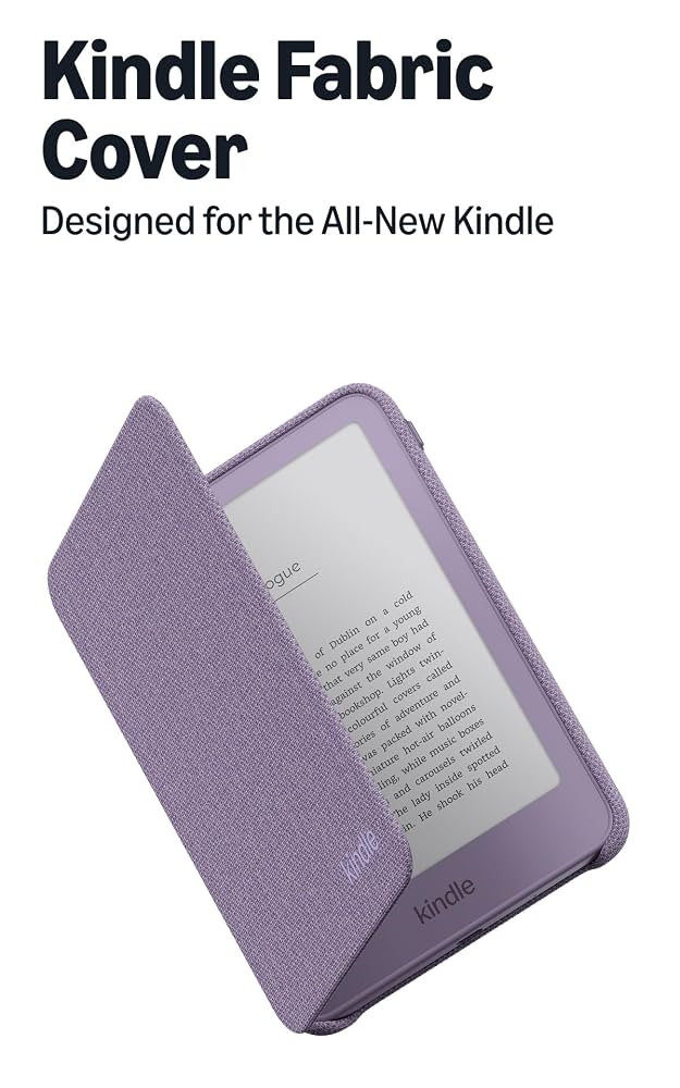 All-New Amazon Kindle Cover \u2014 Thin & Lightweight, Foldable Protective Case \u2014 Knit Fabri... | Amazon (US)