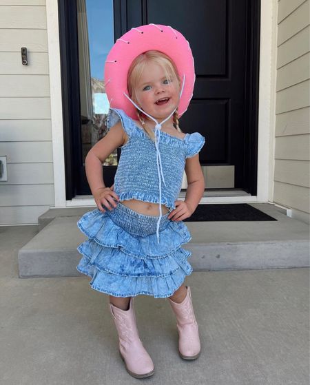 Sage’s rodeo outfit set!! The best toddler find for $14 at Walmart!! 

#LTKsalealert #LTKkids #LTKunder50