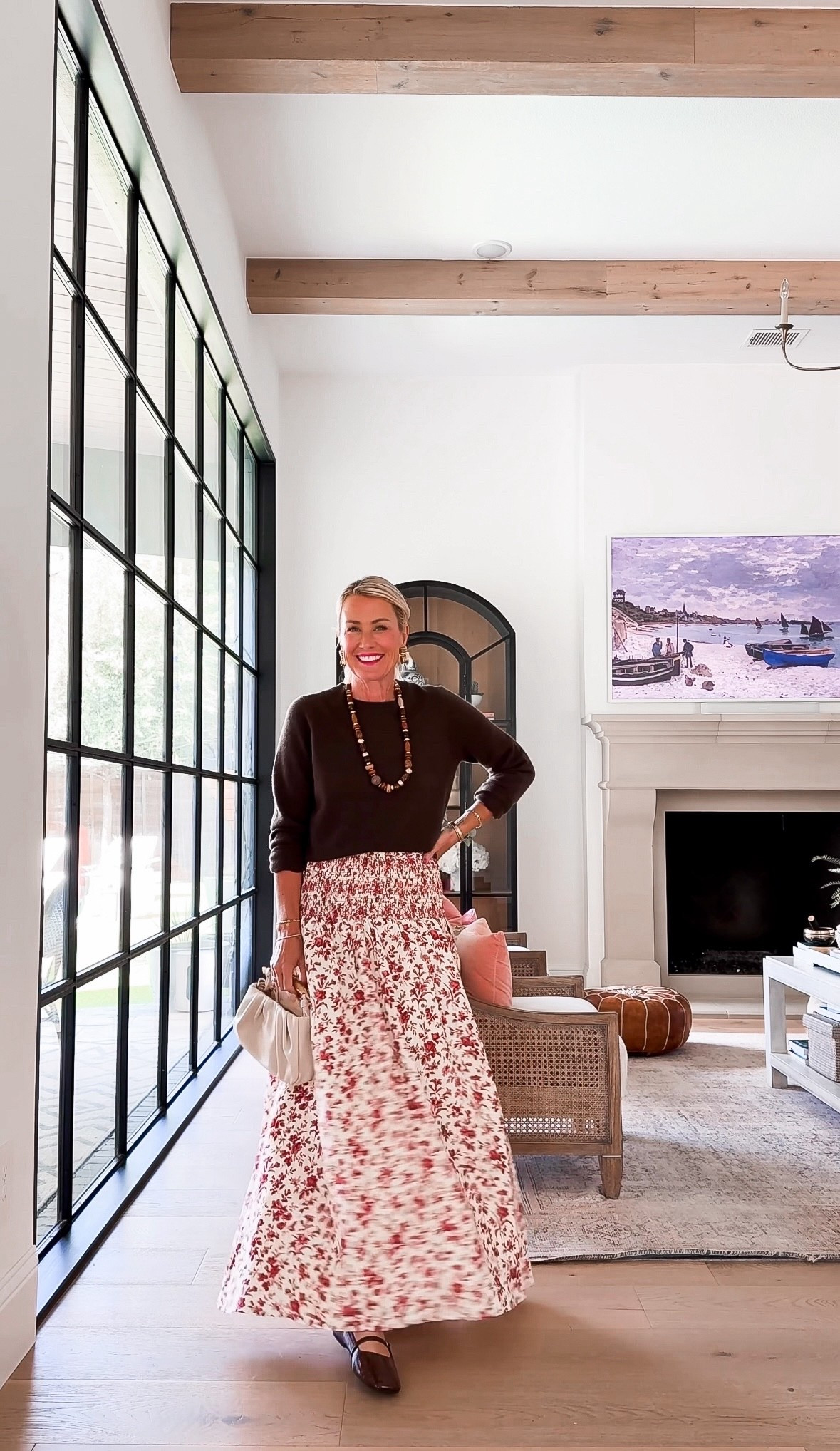 Skirt: XS
Sweater: Smalll

#LTKOver40 #LTKStyleTip #LTKSeasonal