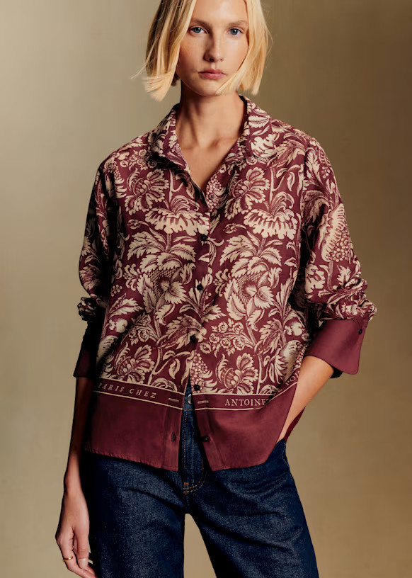 Pyerra Shirt - Sézane x Antoinette Poisson | Sezane Paris - US