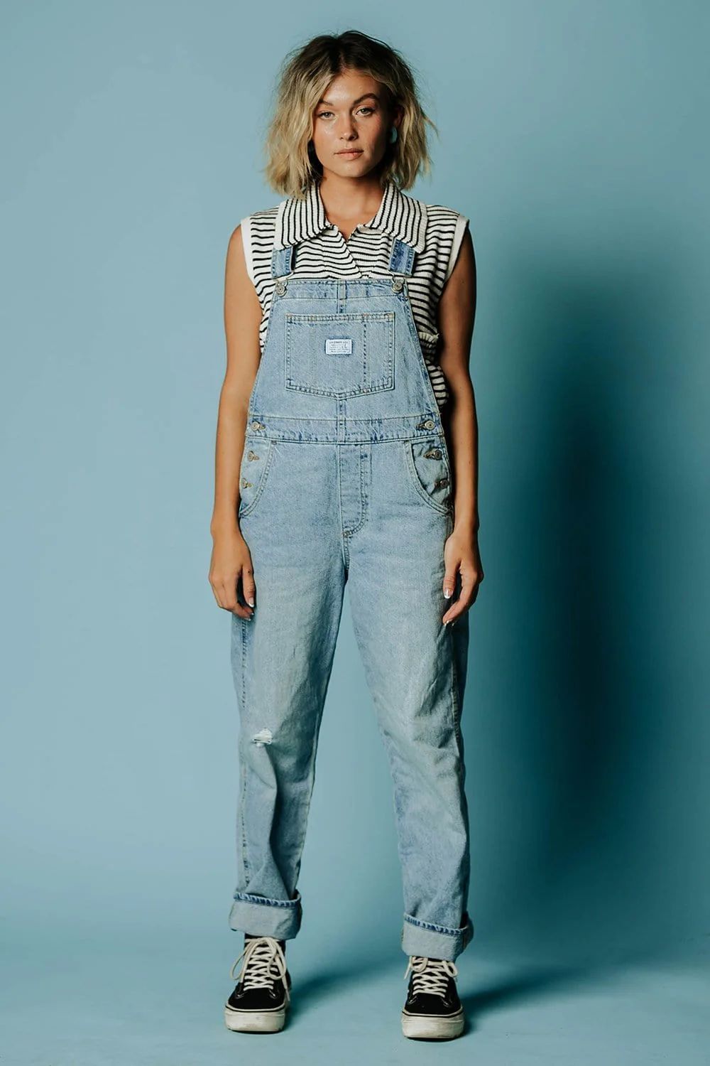 Levi's Vintage Overall Afternoon Stroll | Clad & Cloth