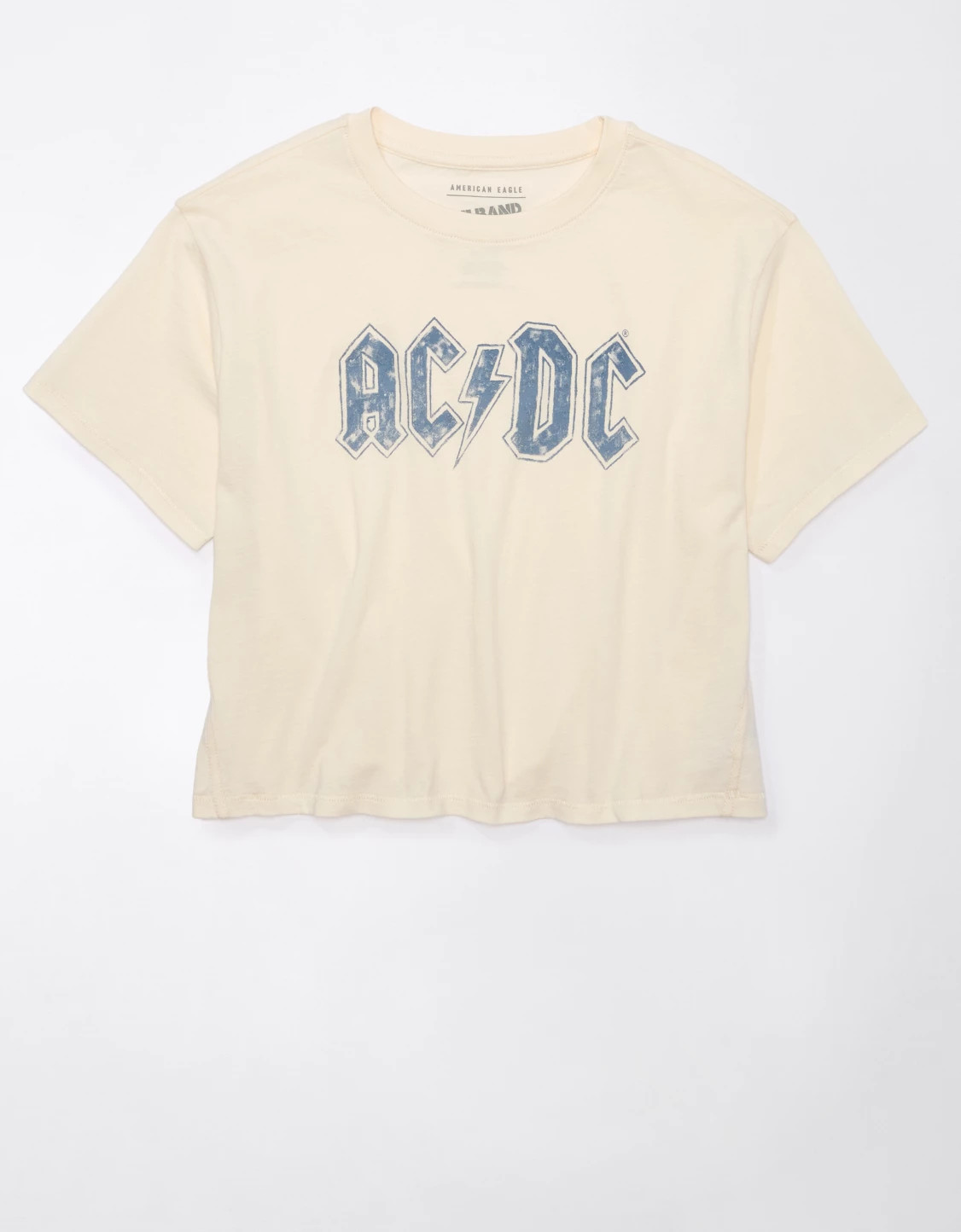AE Cropped ACDC Graphic Tee | American Eagle Outfitters (US & CA)