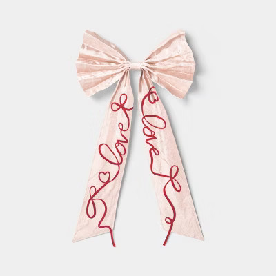 Valentine's Day Oversized Bow - Threshold™ | Target