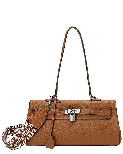 Top-Grain Leather Shoulder Bag | Gilt & Gilt City